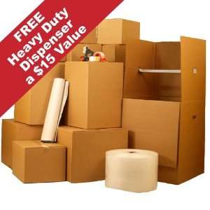 Wardobe boxes to fit all your clothes & 40 moving boxes, bubble wrap 