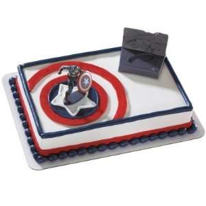   204922 Captain America Spin and Fight Cake Topper