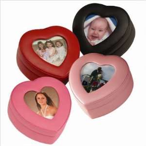   Leather 917 5 Sweetheart Framed Everything Box Color Carnation Pink