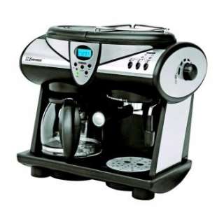 Programmable Coffee, Espresso, and Cappuccino Maker w/ Digital clock 