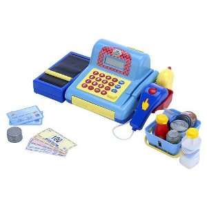  Just Like Home Cash Register   Blue Toys & Games