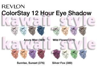 Revlon COLORSTAY 12 Hour Eyeshadow Quads x4 NEW COLORS  