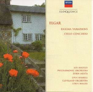 ELGAR   ENIGMA VARIATIONS   CELLO CONCERTO CD 1999  