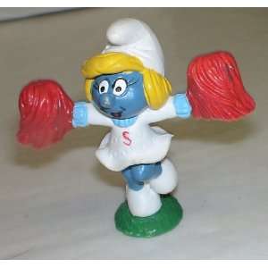   : Vintage Smurfs PVC Figure : Smurfette Cheerleading: Everything Else