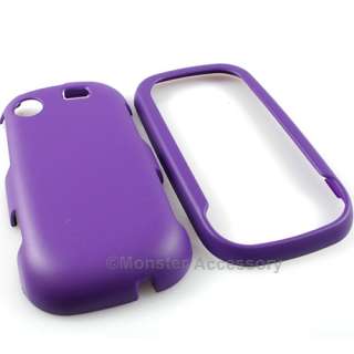 Protect your Samsung Messager Touch with Purple Hard Case Cover.