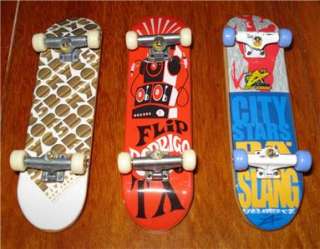 Lot of Tech Deck Skate Park Ramps with 3 Finger Boards  