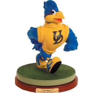Delaware Fightin Blue Hens NCAA Mascot Replica Figurine NCAA College 
