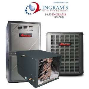  Amana 1.5 ton 13 Seer Split System AC With Gas Furnace 