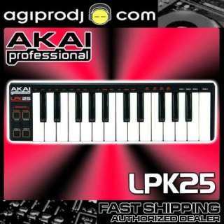 AKAI LPK25 Laptop Performance Keyboard USB MIDI Control  