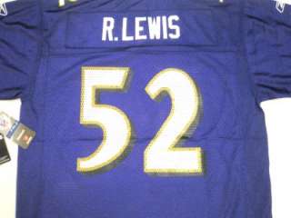   Baltimore Ravens Ray Lewis Youth On Field Jersey Purple *NEW*  
