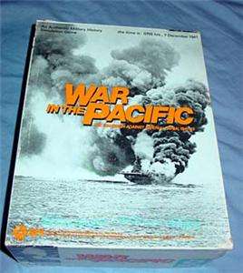 SPI Detergent Box ~ WAR In the PACIFIC ~ World War Two monster game 