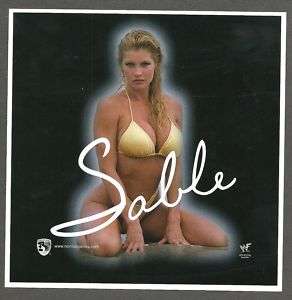 1998 Counter Card Display for Sables Bikini Poster  