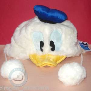 Disney Donald Duck Costume Hat Cap Plush Cosplay Soft  