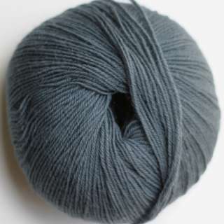 This auction is for a steel gray colored soft 100% wool yarn   not 