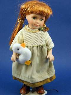 Duck House Heirloom Macy 12 Porcelain Doll w Box COA  