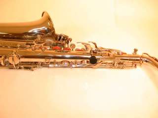 Rossetti Student Eb Alto Sax Saxophone, Nickel, NEW  