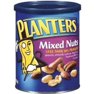 Planters Mixed Nuts, Regular, 17.75 Ounce  Grocery 