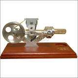   STIRLING ENGINE POWER ELECTRICITY GENERATOR WITH LED LIGHT TOY  