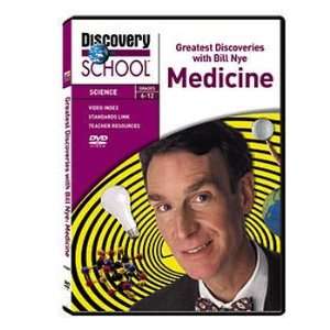 Greatest Discoveries with Bill Nye Medicine DVD  