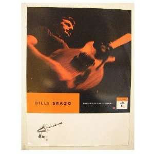 Billy Bragg Poster Reaching the Converted