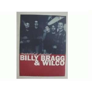  Wilco & Billy Bragg Poster 
