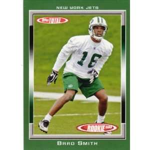  2006 Topps Total 465 Brad Smith Jets (RC   Rookie 