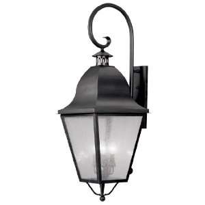   Black Port Charles Outdoor Wall Sconce from the Port Charles