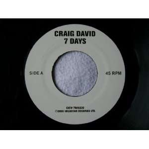  CRAIG DAVID / 7 DAYS CRAIG DAVID Music