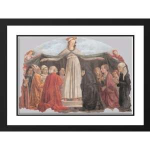 Ghirlandaio, Domenico 38x28 Framed and Double Matted Madonna of Mercy