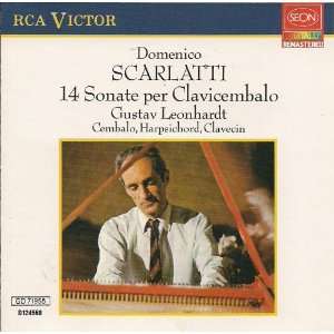 Domenico Scarlatti 14 Sonate Per Clavicembalo Gustav Leonhardt [Audio 