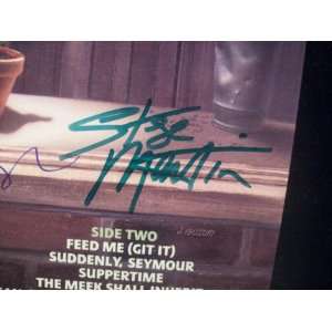 Martin, Steve Rick Moranis Ellen Greene LP Signed Autograph Little 
