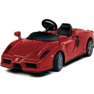  Enzo Red Ferrari 12v Ride On Race Car: Toys & Games