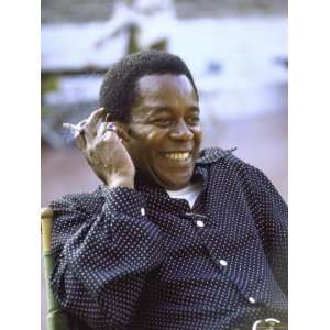  Portrait of Comedian Flip Wilson with Cigarette Stretched 