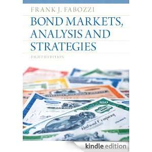 Bond Markets, Analysis and Strategies, 8/e Frank J. Fabozzi  