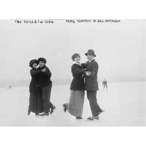  Fred Flake and Flo Coine; Frank Thompson and Mrs. Matheson 