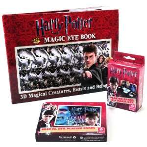  Harry Potter Book, Double Deck of Playing Cards and Magic 