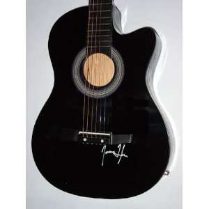 James Taylor Autographed Signed Guitar & Flawless Video Proof