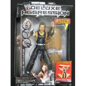  AUTOGRAPHED WWE JEFF HARDY Deluxe Aggression Series #7 