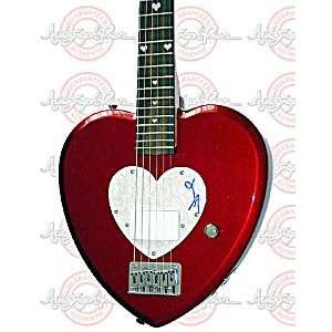 JEWEL KILCHER Autographed HEART Signed Guitar PSA/DNA
