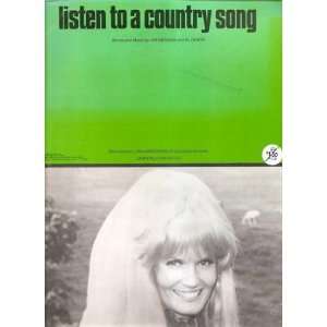  Sheet Music Listen To A Country Song Lynn Anderson 199 
