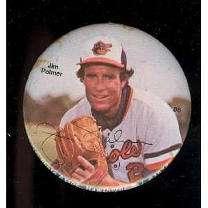  1978 Jim Palmer Baltimore Orioles Player Pinback Stadium 