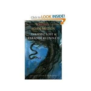   Signet Classics) Reprint edition (9780809445622) John Milton Books