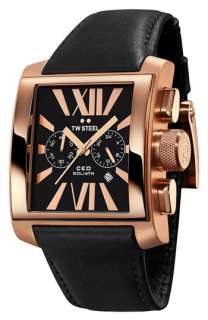 TW Steel CEO Goliath Large Rose Gold Chronograph Watch  