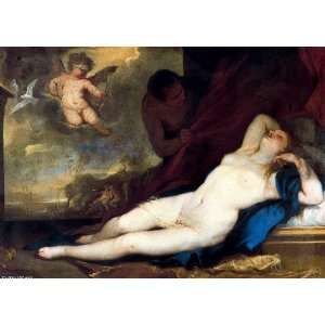 FRAMED oil paintings   Luca Giordano   24 x 18 inches   Sleeping Venus 