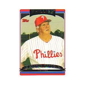   Card # 286 Charlie Manuel Philadelphia Phillies