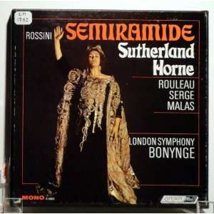  Semiramide, Bonynge, 3 LPs, Marilyn Horne, London Marilyn Horne 