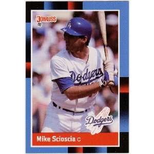  1988 Donruss #106 Mike Scioscia: Sports & Outdoors