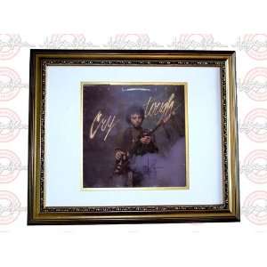 Nils Lofgren Autographed CRY Signed Framed LP Album PSA/DNA