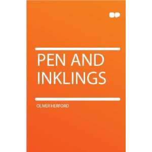  Pen and Inklings Oliver Herford Books