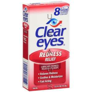 Clear Eyes Eye Drops Redness Relief .5oz NEW  